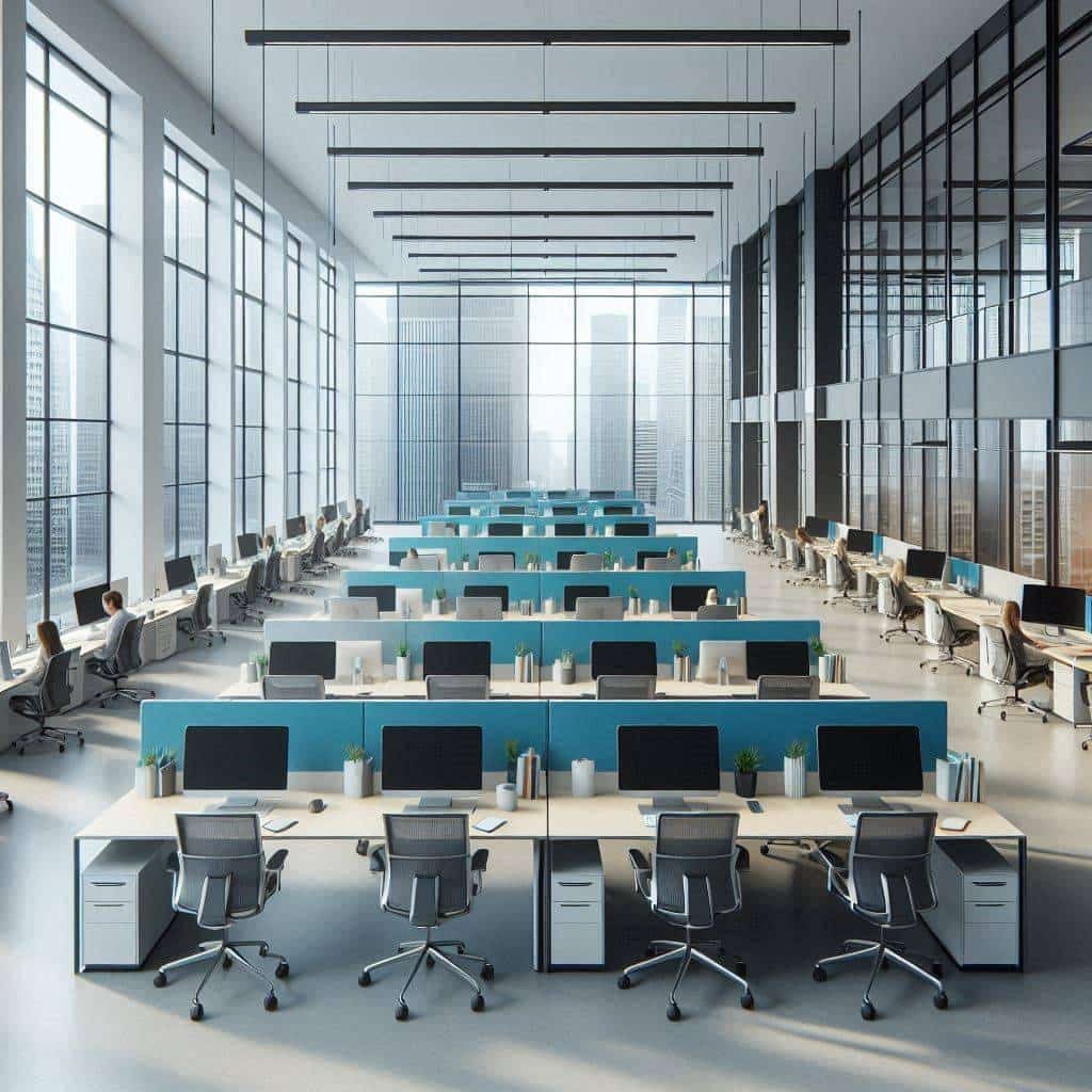 风控部门在写字楼办公推进办公区环保材料时遇到新员工批量入职该怎么协调